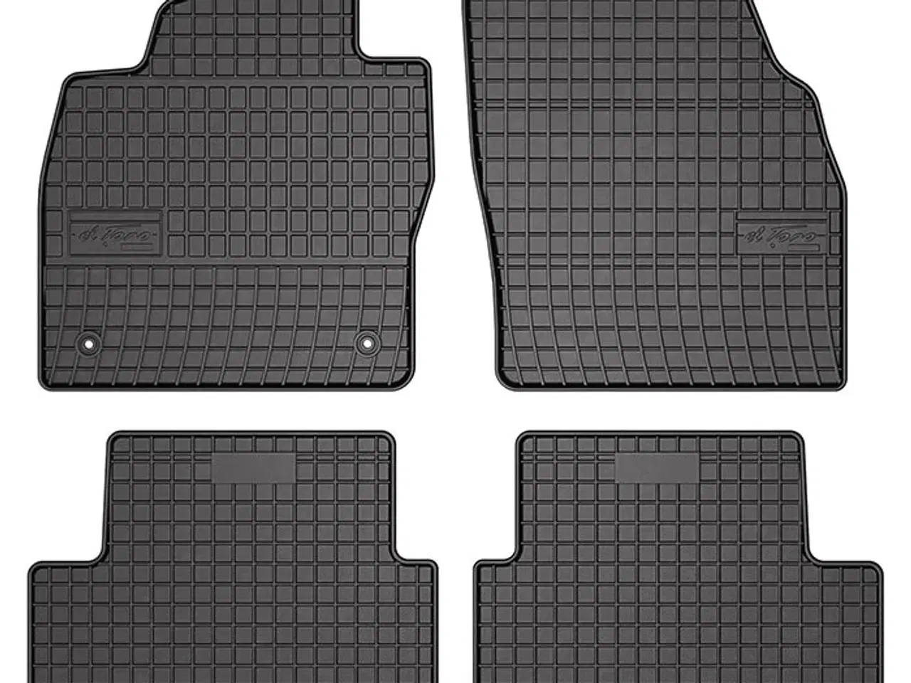 Billede 1 - Gummimåtter Seat Ibiza V, VW Polo VI HB 2017-