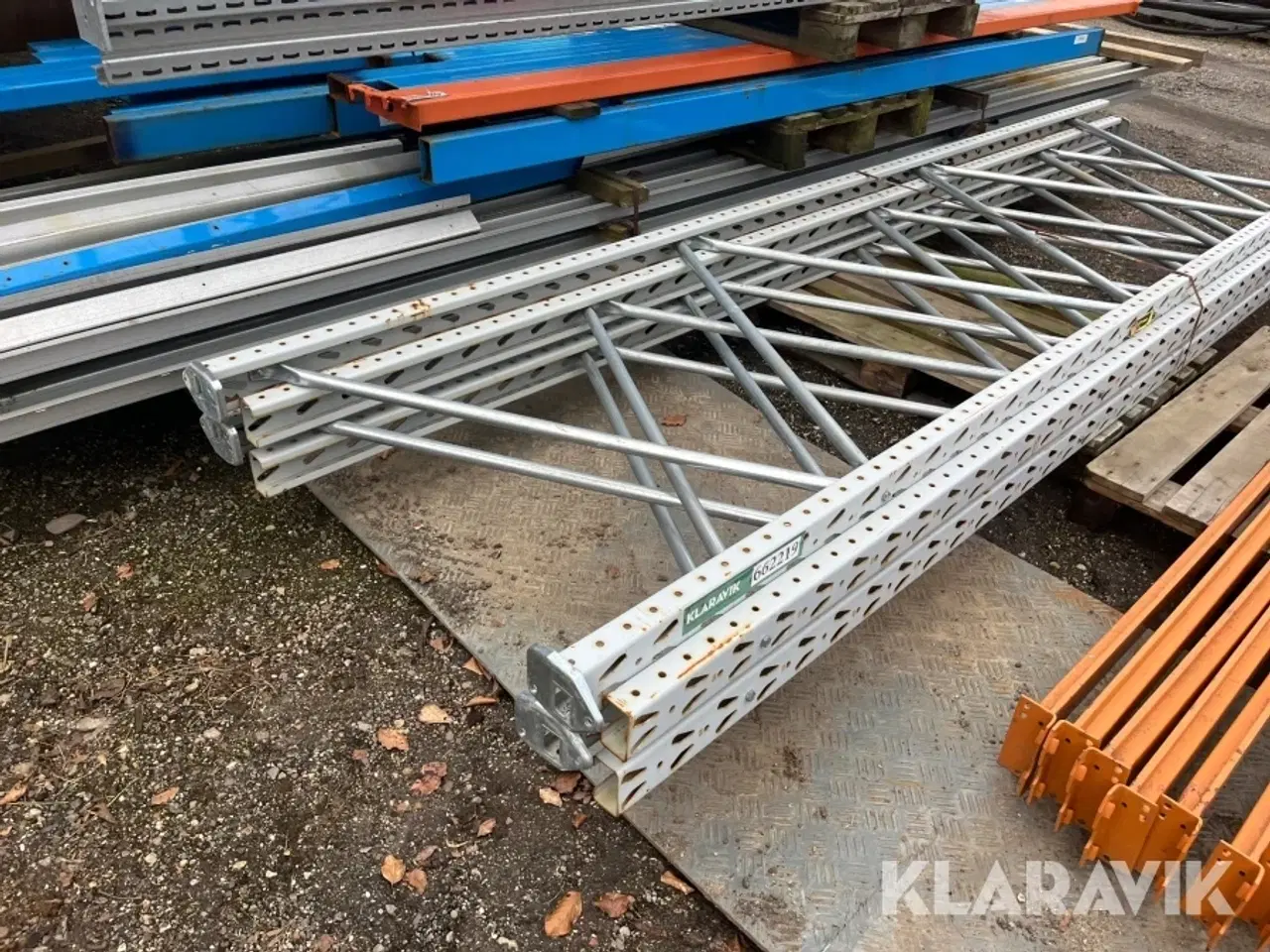 Billede 2 - Pallereol med 4 hylder