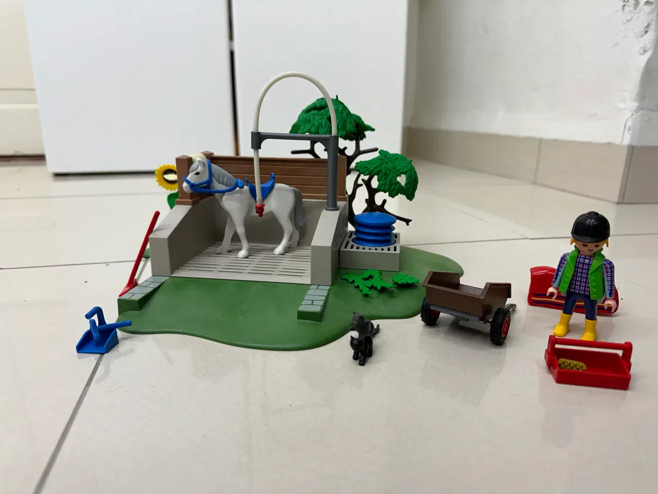 Billede 2 - Playmobil - Vaskeplads til Heste