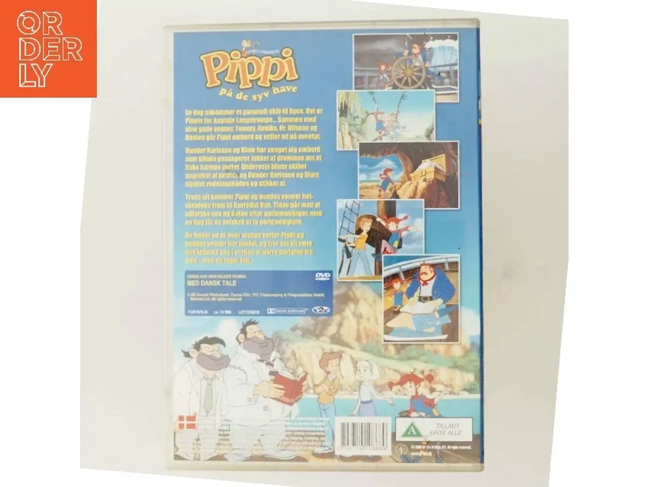 Billede 3 - Pippi på de syv have (1999) [DVD] med Stine Bjerregaard (DVD)