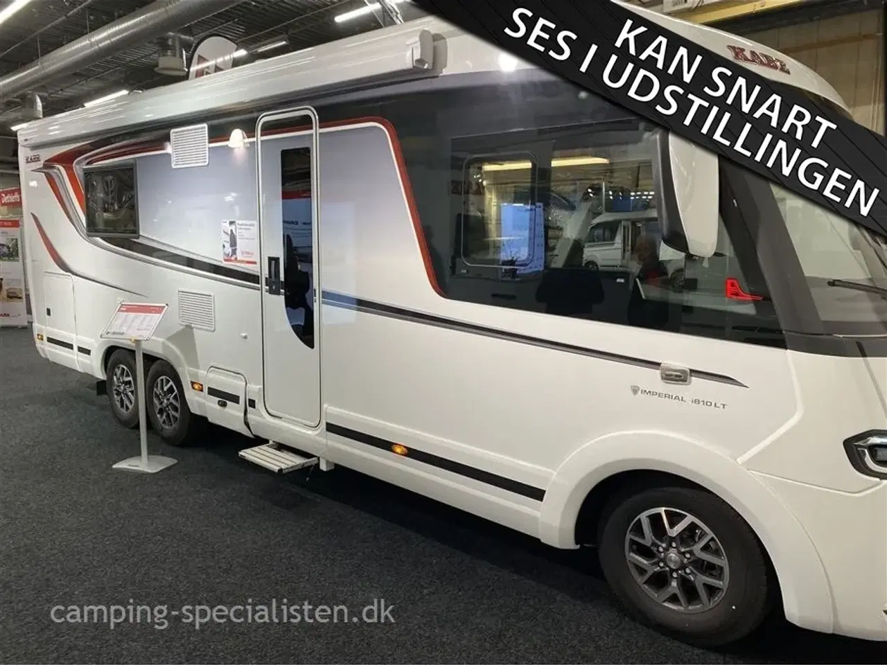 Billede 1 - 2025 - Kabe Imperial 810 LT   Kabe Imperial 810 LT  2025 med enkeltsenge og hæveseng - Camping-Specialisten.dk