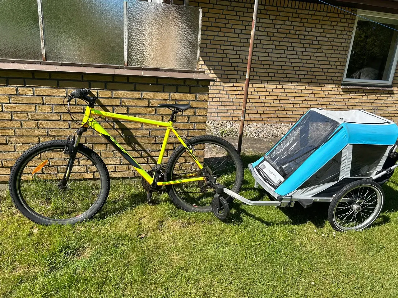 Billede 1 - Cykel med trailer til salg – meget flot stand