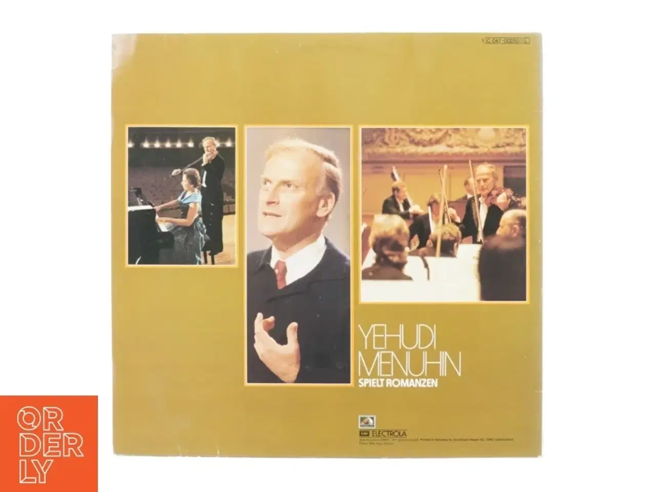 Billede 3 - Yehudi Menuhin, spielt er omanzen fra Emi (str. 30 cm)