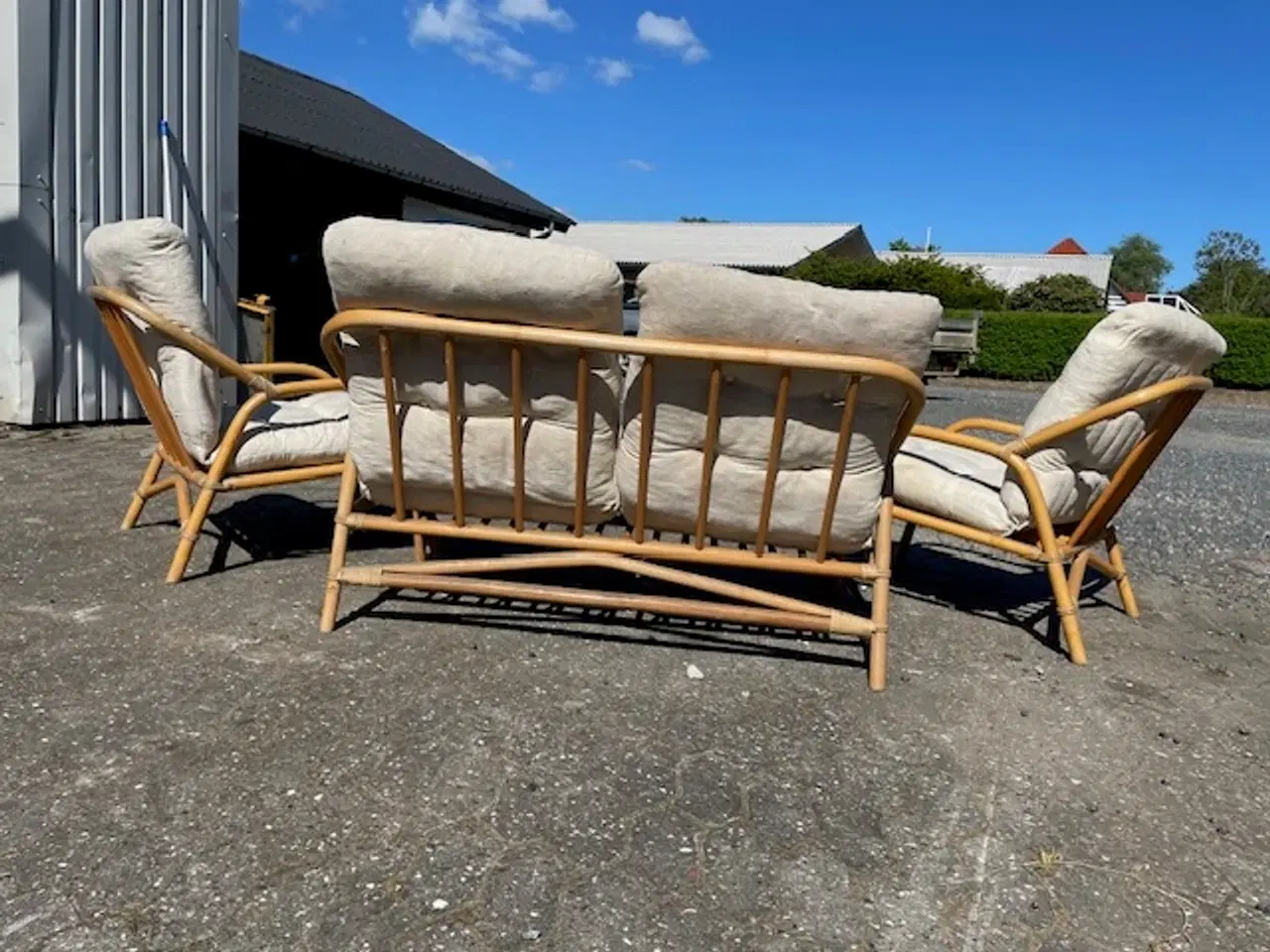 Billede 4 - Bambus  havemøbler Loungesæt