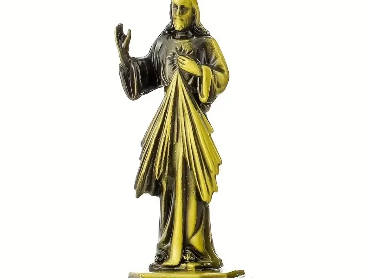 Billede 1 - * Smuk Jesus-figur - i messing