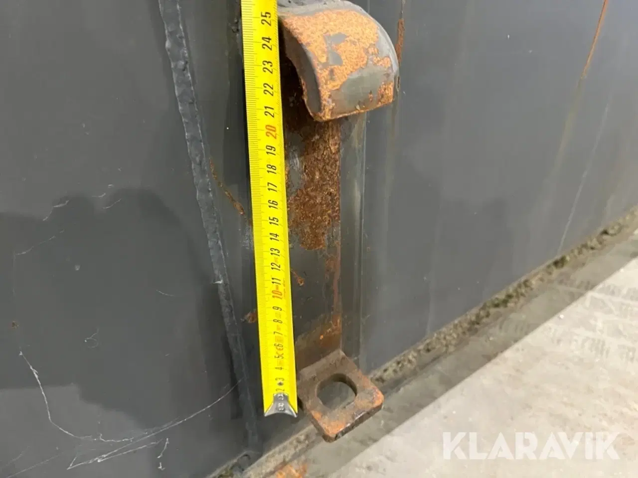 Billede 9 - Skovl Vejrums 2000 mm flis skovl
