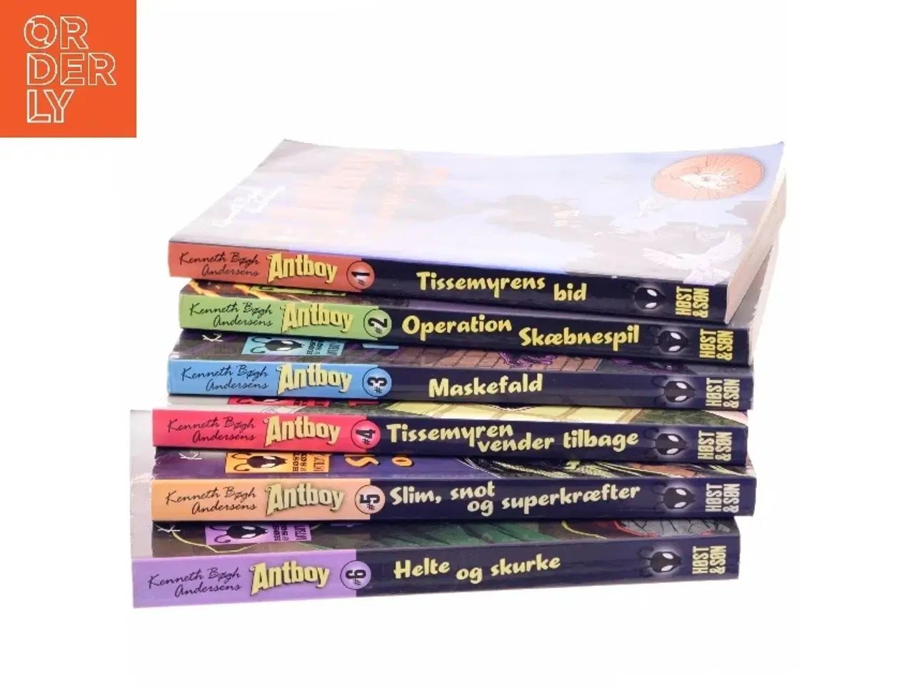 Billede 2 - Antboy - Bind 1-6 af Kenneth Bøgh Andersen (Bog)