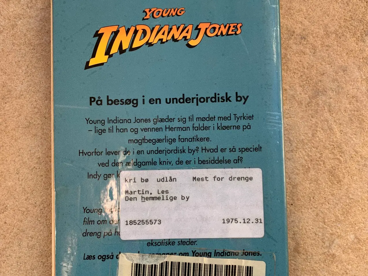 Billede 2 - Young Indiana Jones bog 