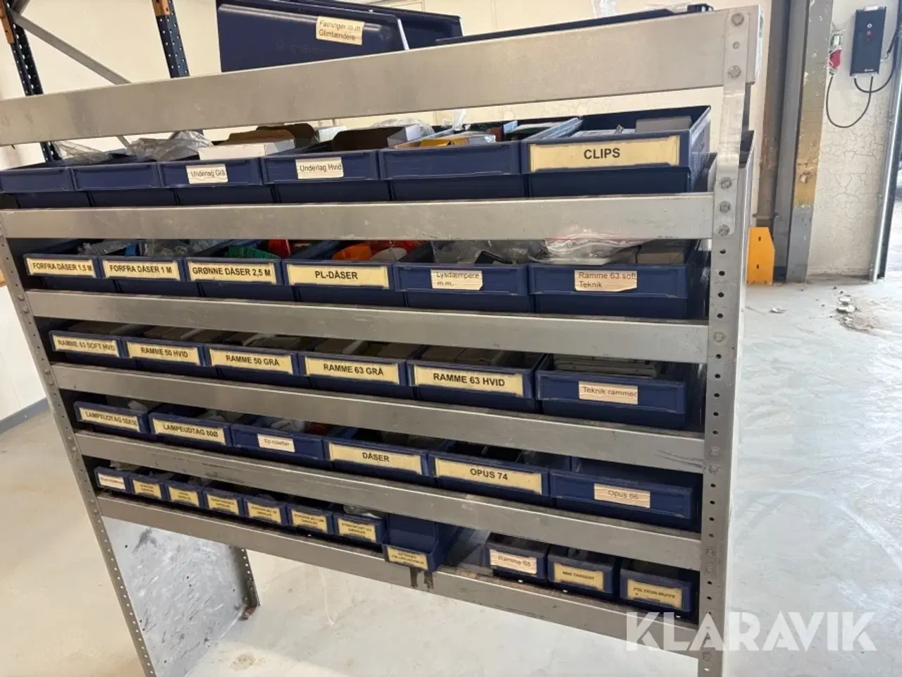 Billede 4 - Reol 3 fag passer til Ford transit H2 L2 Finnerup system