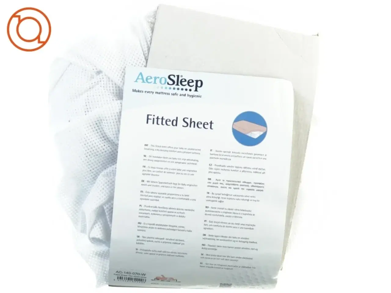 Billede 3 - Fitted sheet fra Aerosleep (str. 70 x 140 cm)
