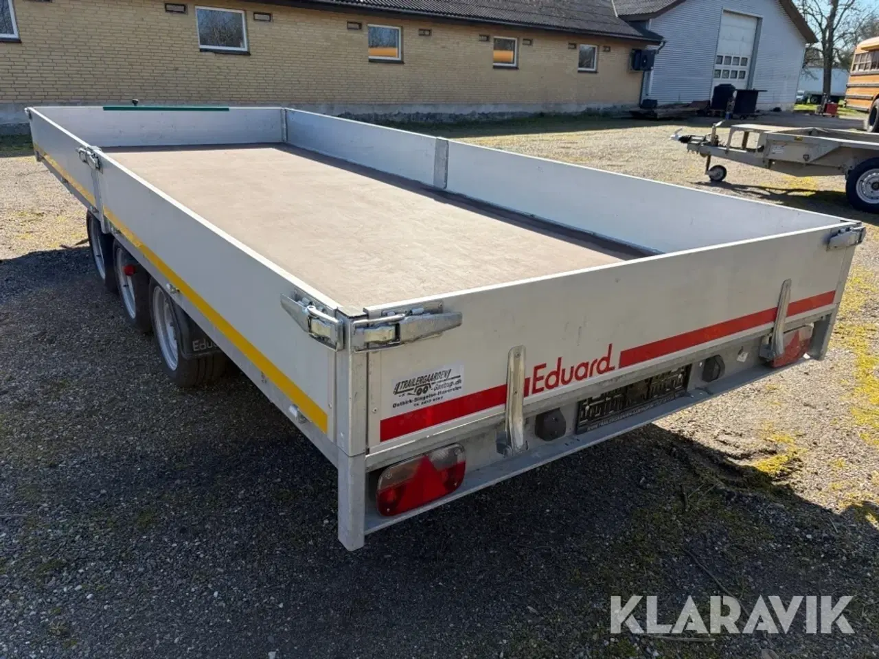 Billede 4 - Trailer Eduard 3 akslet - 3500kg