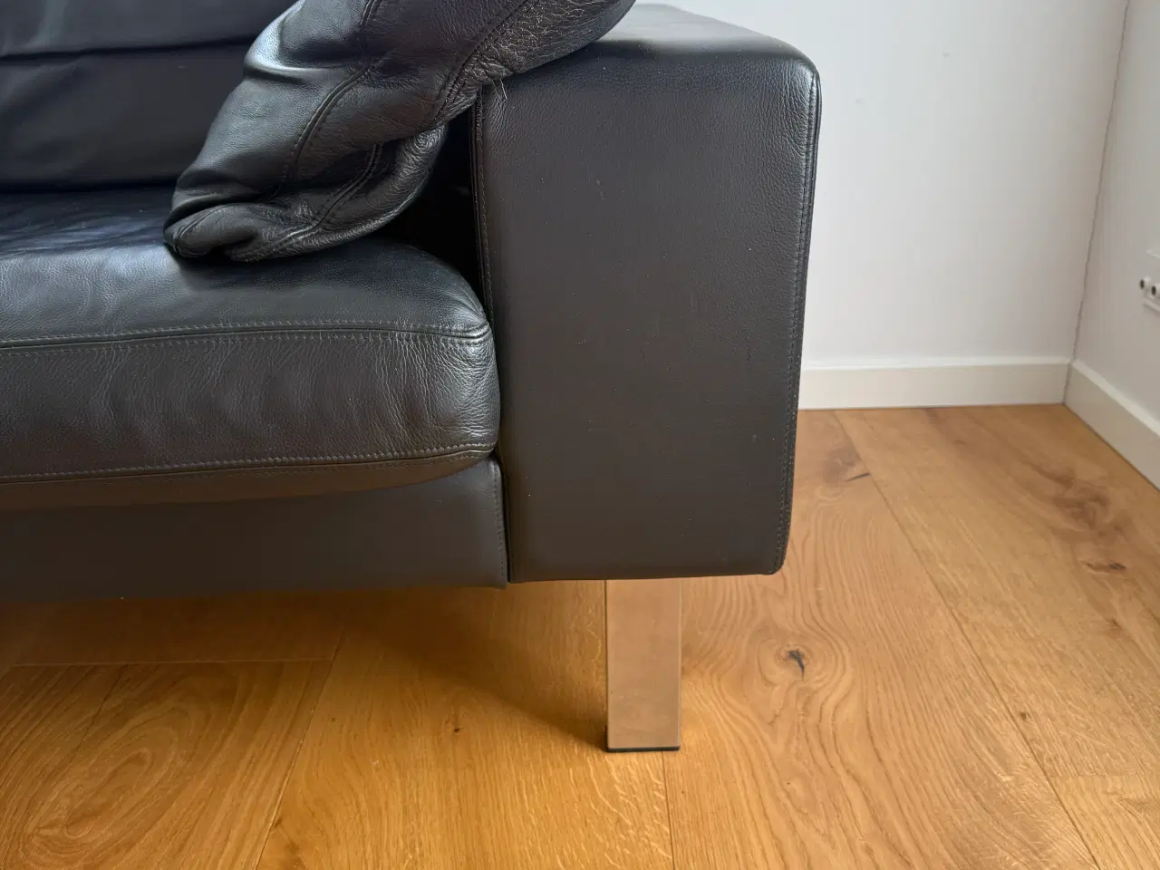 Billede 3 - 2 Pers sofa læder 