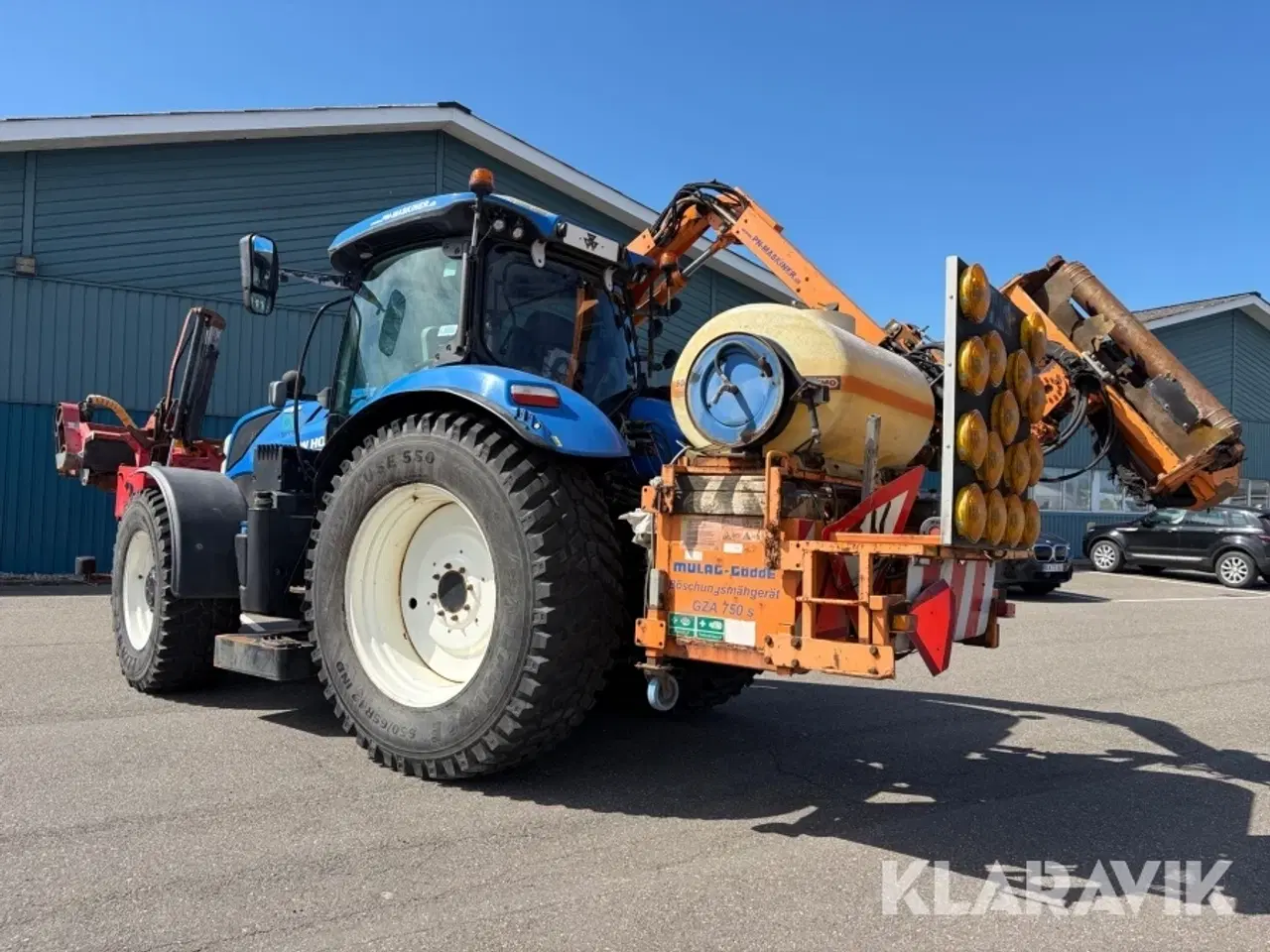 Billede 3 - Traktor New Holland T7.175 med rabat og rendeklipper