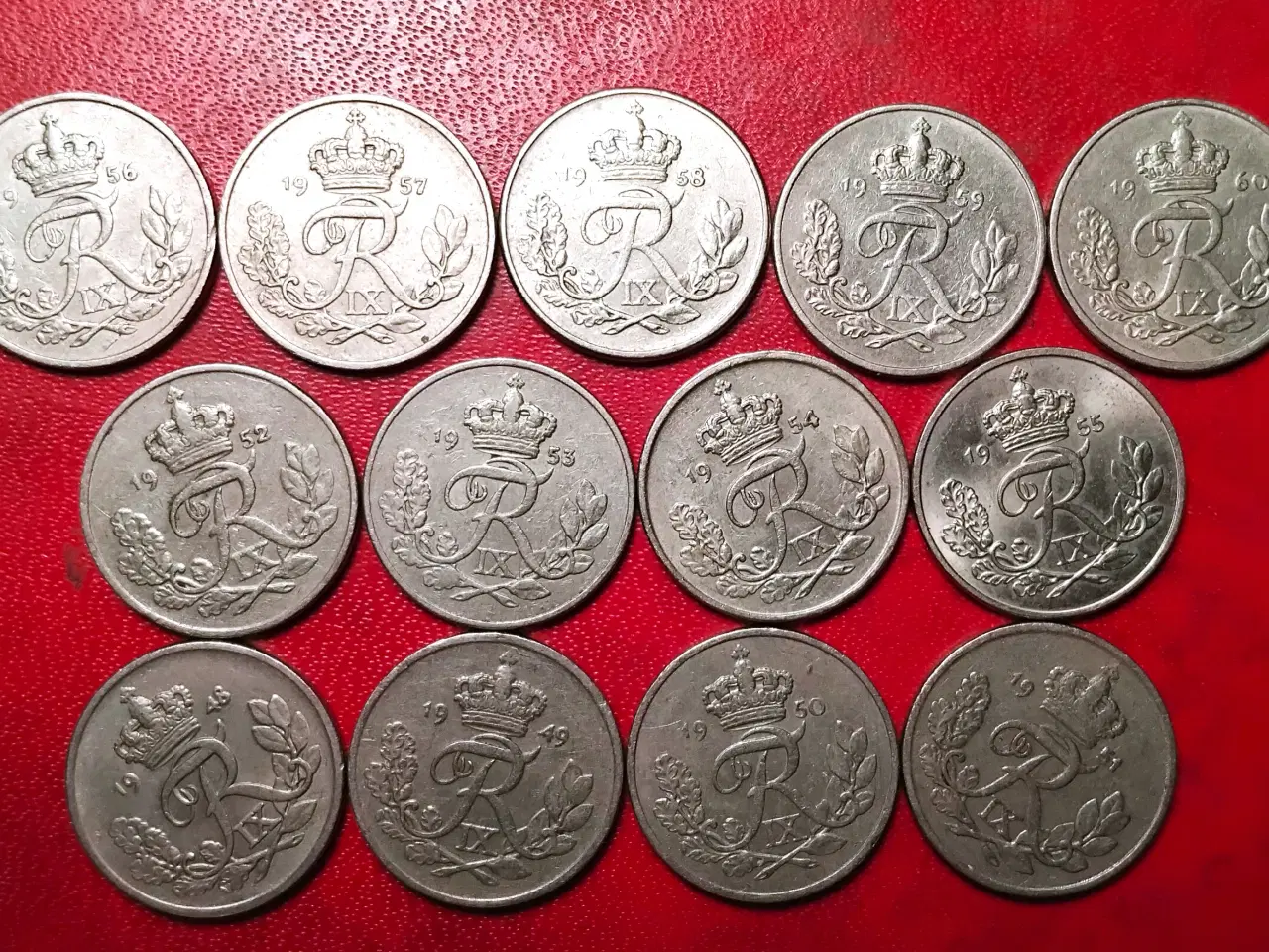 Billede 3 - PÆN med lidt møntskær 10 ØRE 1959 Inkl. KOMPLET 10