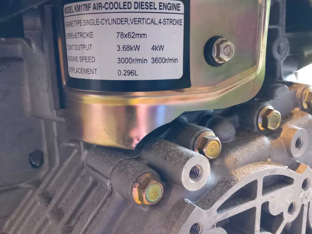 Billede 2 - Diesel 6hk ny