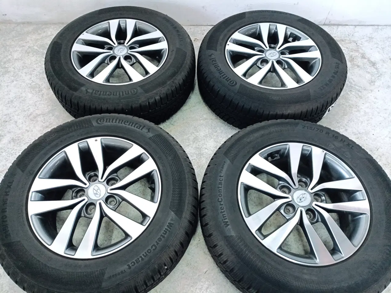 Billede 5 - 5x114,3 16" ET50 nav 67,1ø HYUNDAI vintersæt TPMS