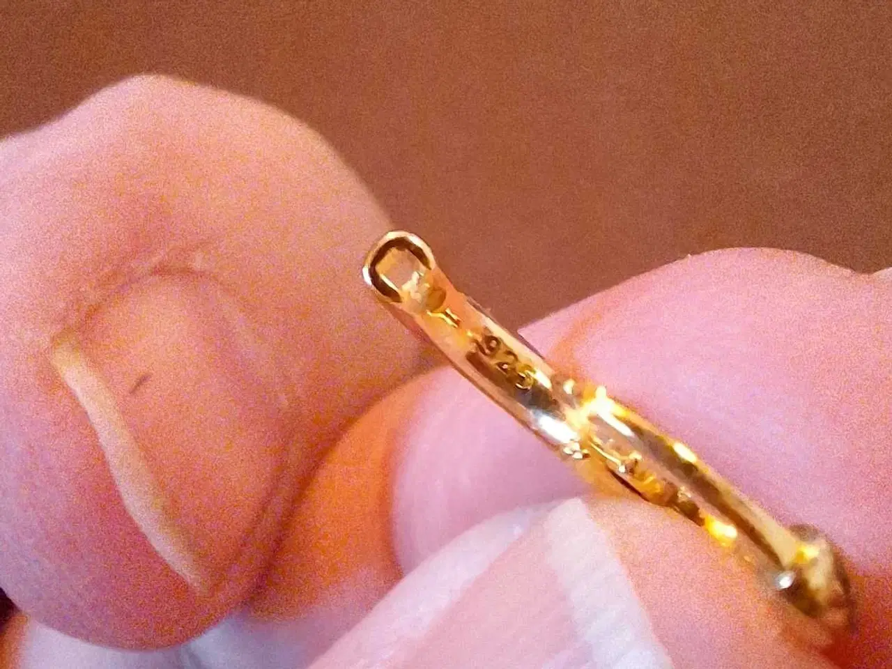 Billede 6 - Forgyldte creoler 