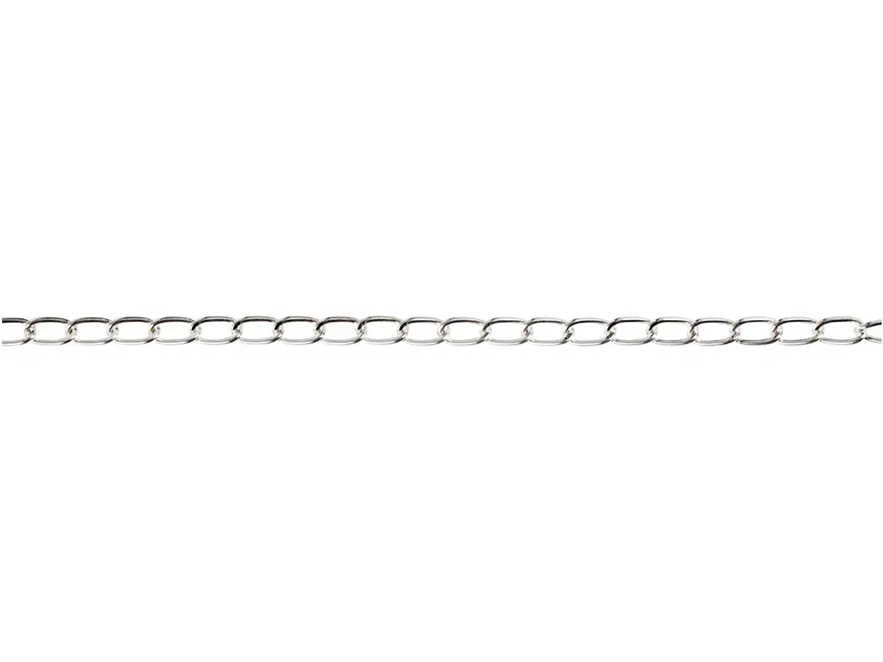 Billede 1 - Kæde, B: 6 mm, forsølvet, 5m/ 1 stk.