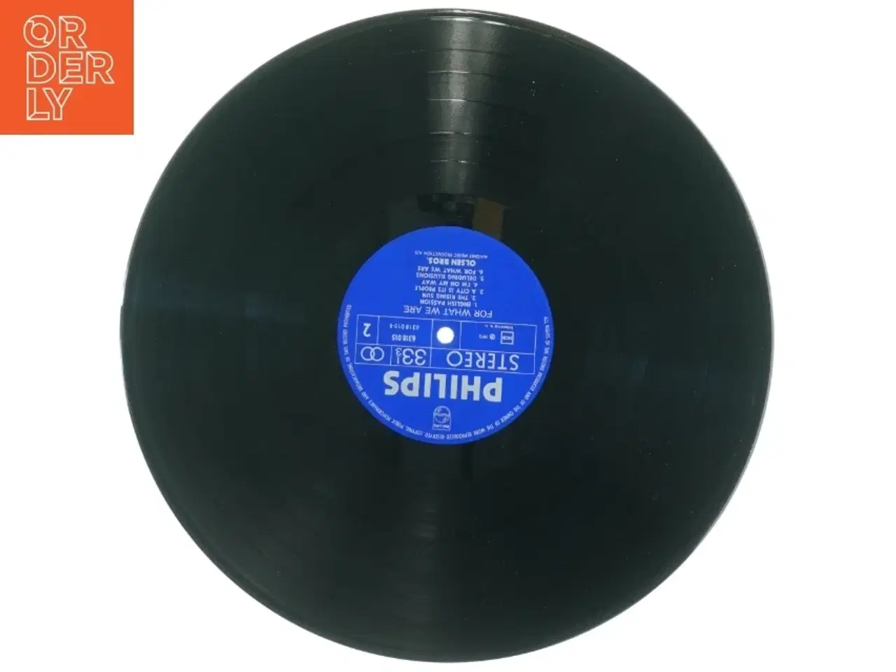 Billede 2 - Olsen Bros - For What We Are LP fra Philips (str. 31 x 31 cm)
