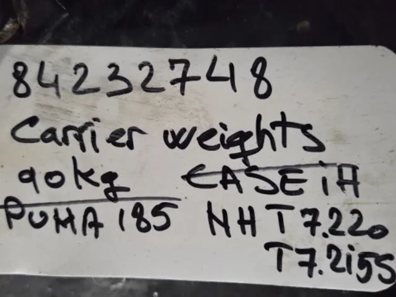 Billede 13 - New Holland T7.220 Vægtholder 84232748