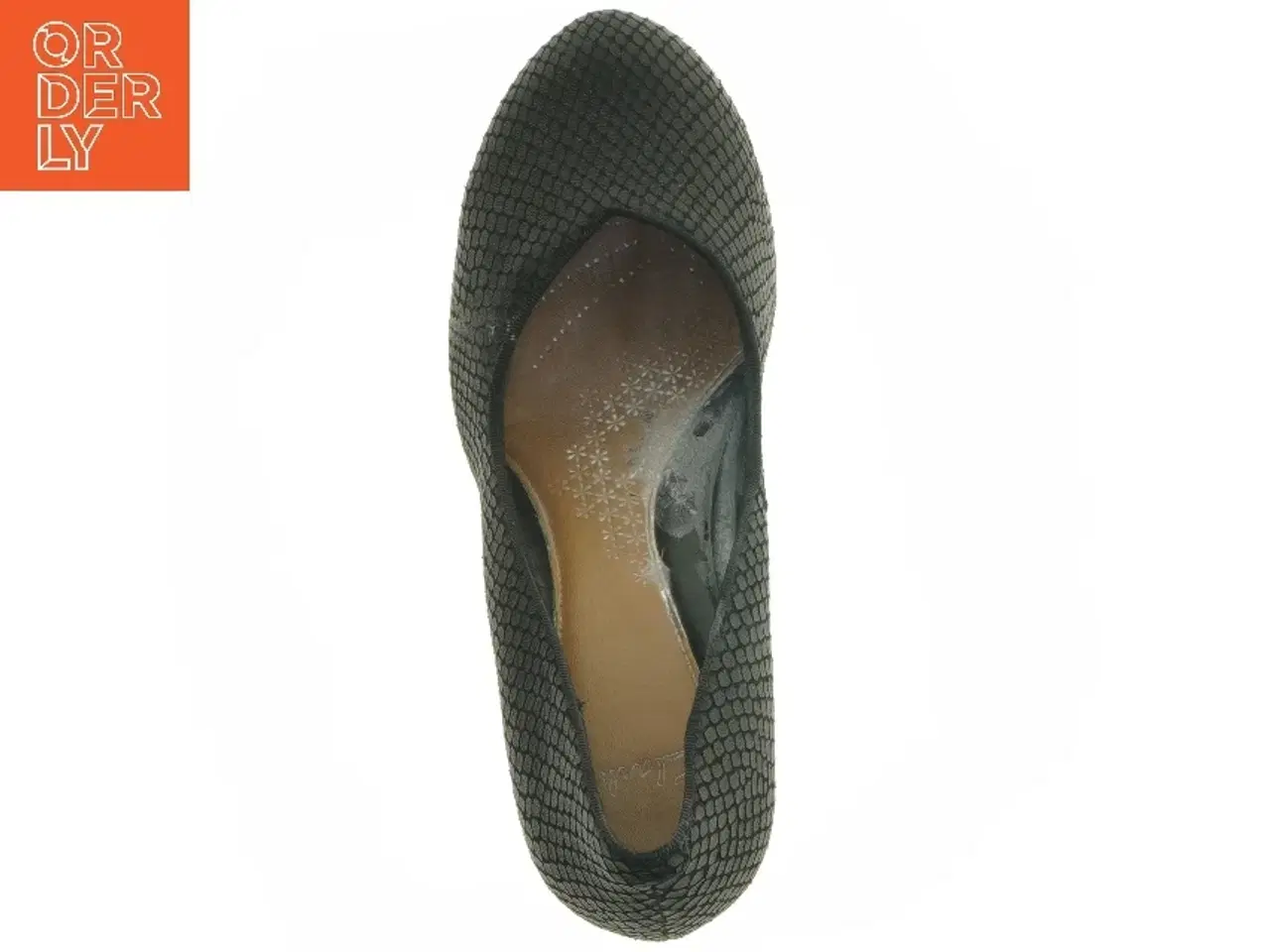 Billede 8 - Sorte sko med høje hæle fra Clarks (str. 4,5)