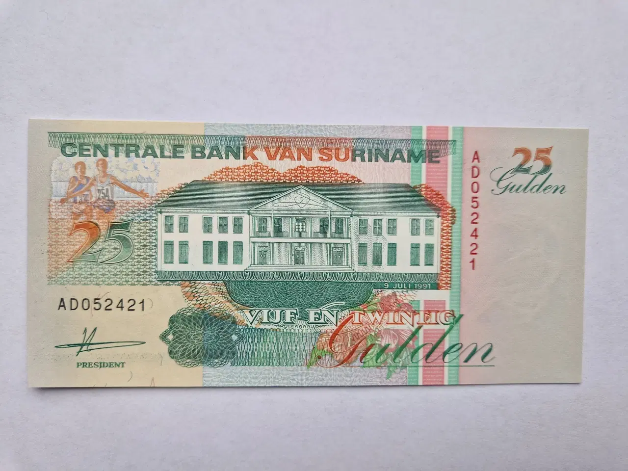 Billede 1 - 25 Gulden Suriname