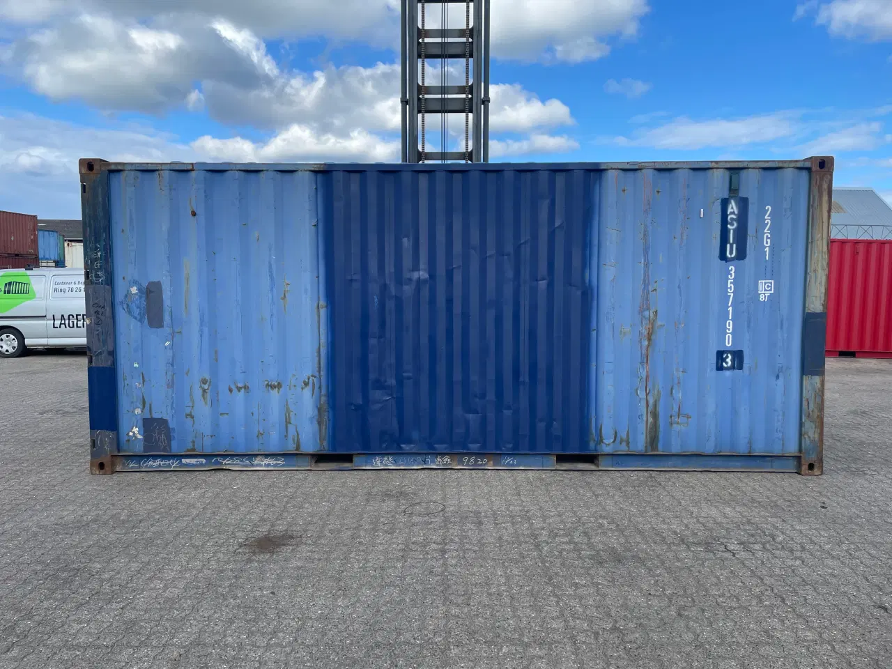 Billede 3 - 20 fods Container- ID: ASIU 357190-3