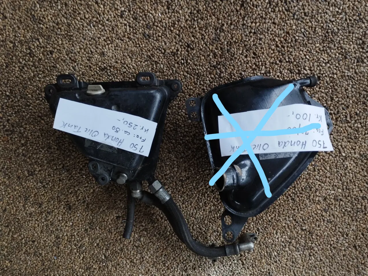 Billede 2 - Olie tank til Honda 750 årgang 70/80.