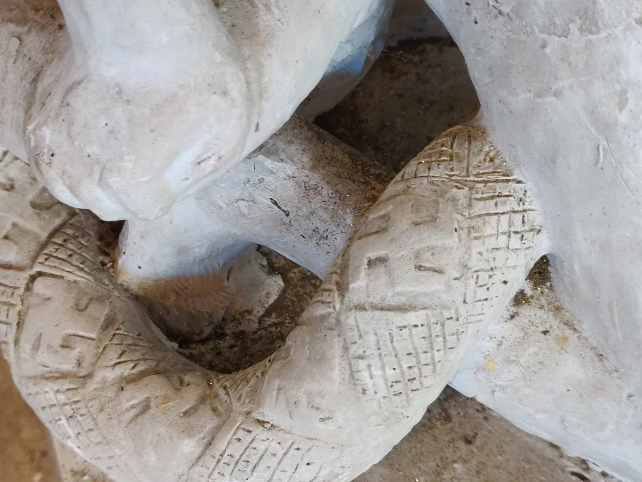 Billede 2 - Gips skulptur (Adam&Eva)