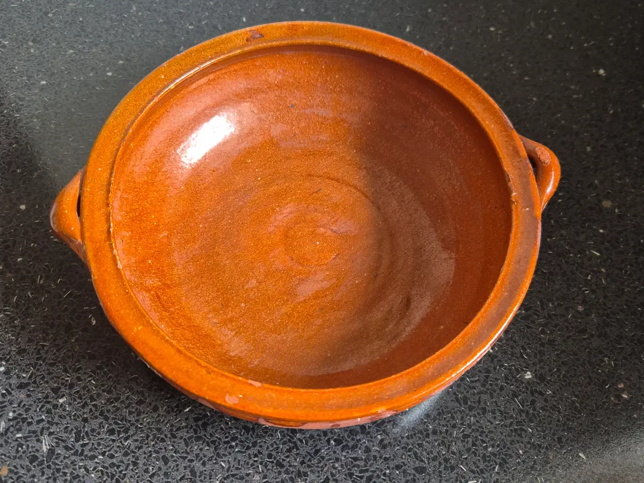 Billede 2 - Keramikskål med indvendig glasering