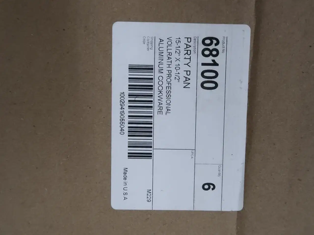 Billede 3 - 5 kasser bageplader BAKEWARE Model: Party Pan