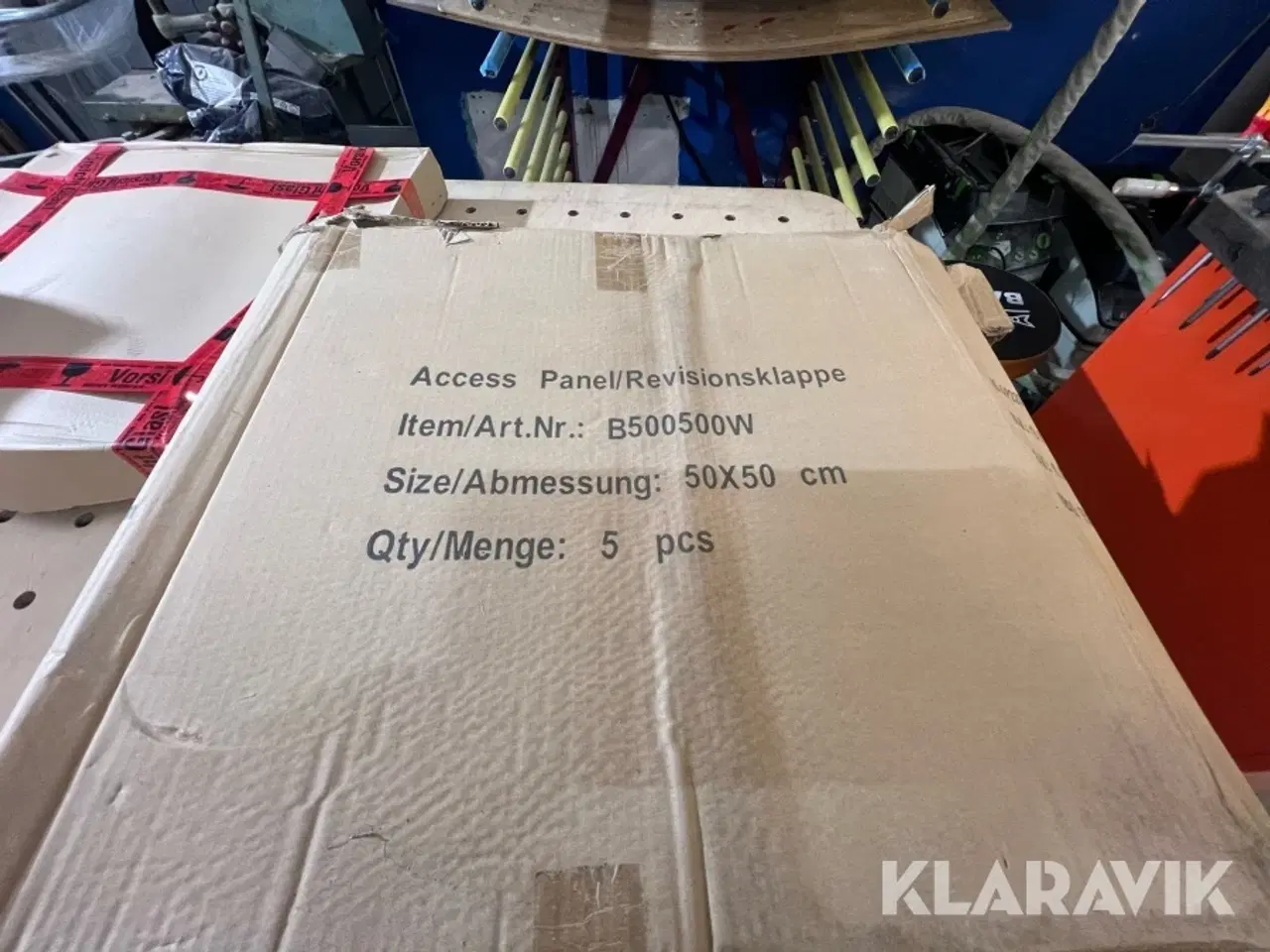 Billede 3 - Inspektionslemme hvide 31 styk