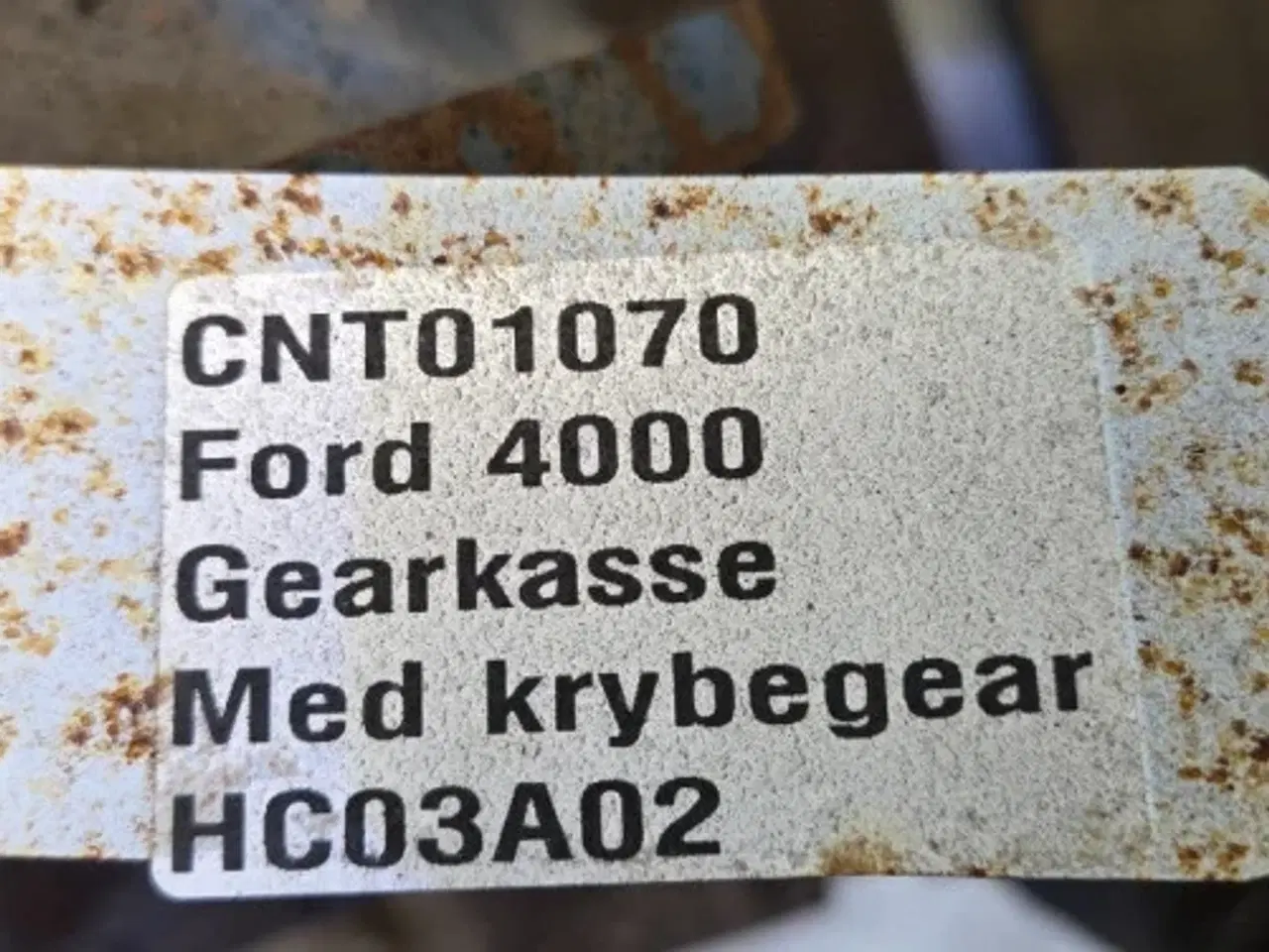 Billede 16 - Ford 4000 Gearkasse