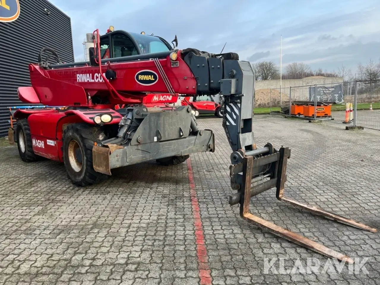 Billede 2 - Rotations Teleskoplæsser Magni RTH5.26 med Kurv og Gafler