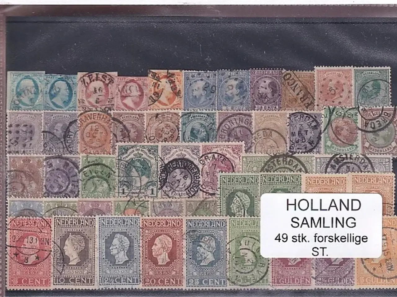 Billede 1 - Holland Samling - 49 Stk. Stemplet/Ustemplet - Kæmpe Værdi !!