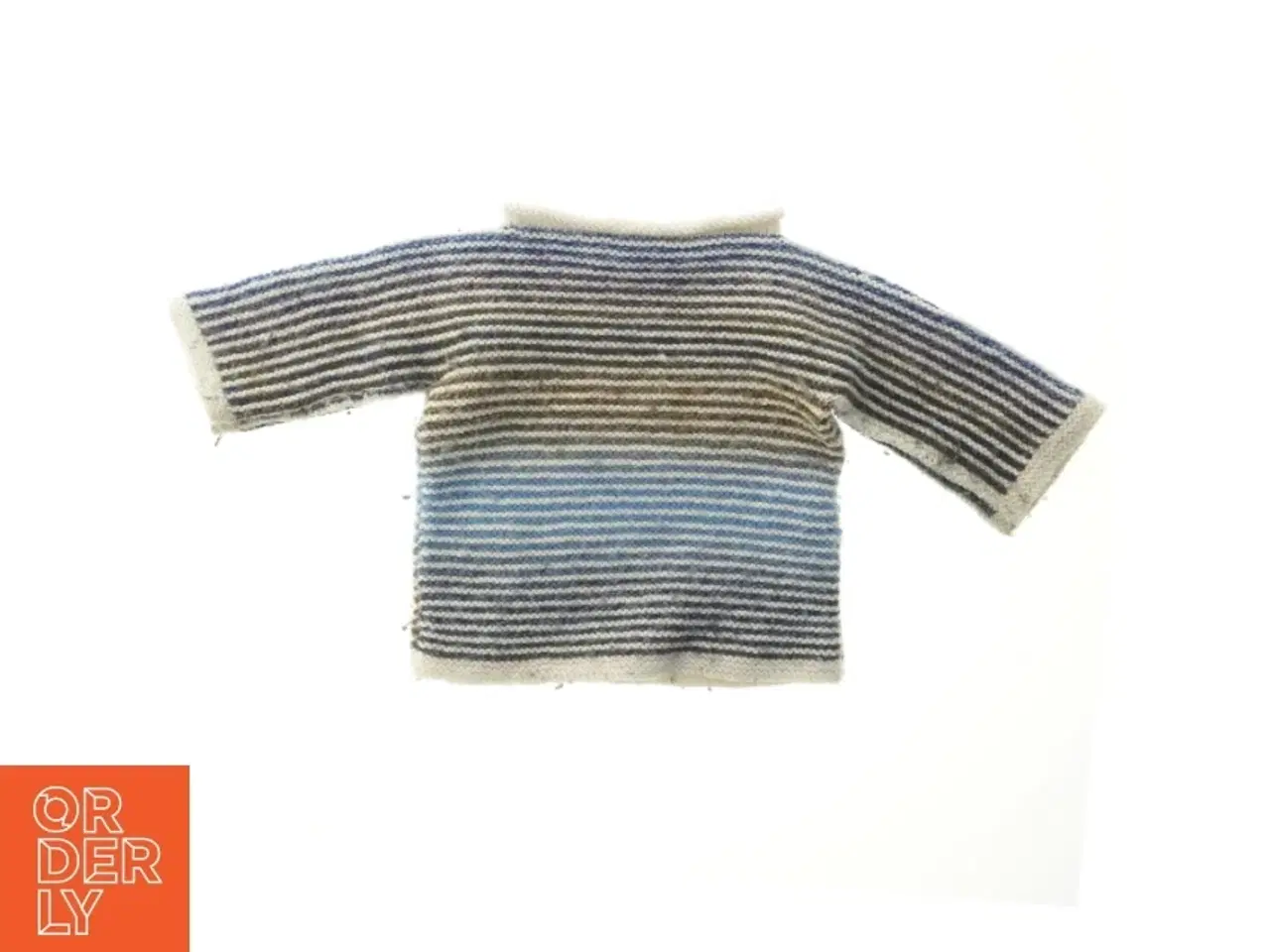 Billede 2 - HåndStrikket uldtrøje (str. Bryst, 27 cm. længde. 30 cm)