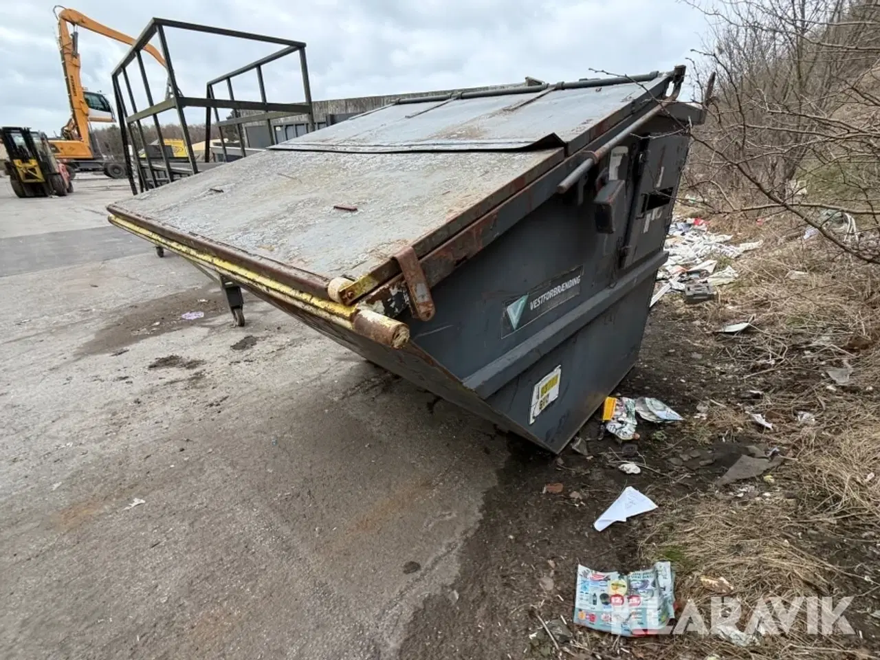 Billede 5 - Affaldscontainer / lukket container VIP-8 Ukendt