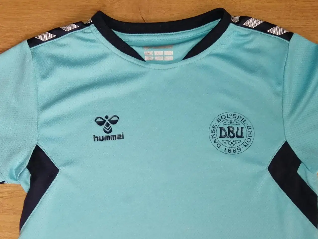 Billede 1 - DANMARK TRØJE 2022, STR. 11-12 ÅR, I FLOT STAND