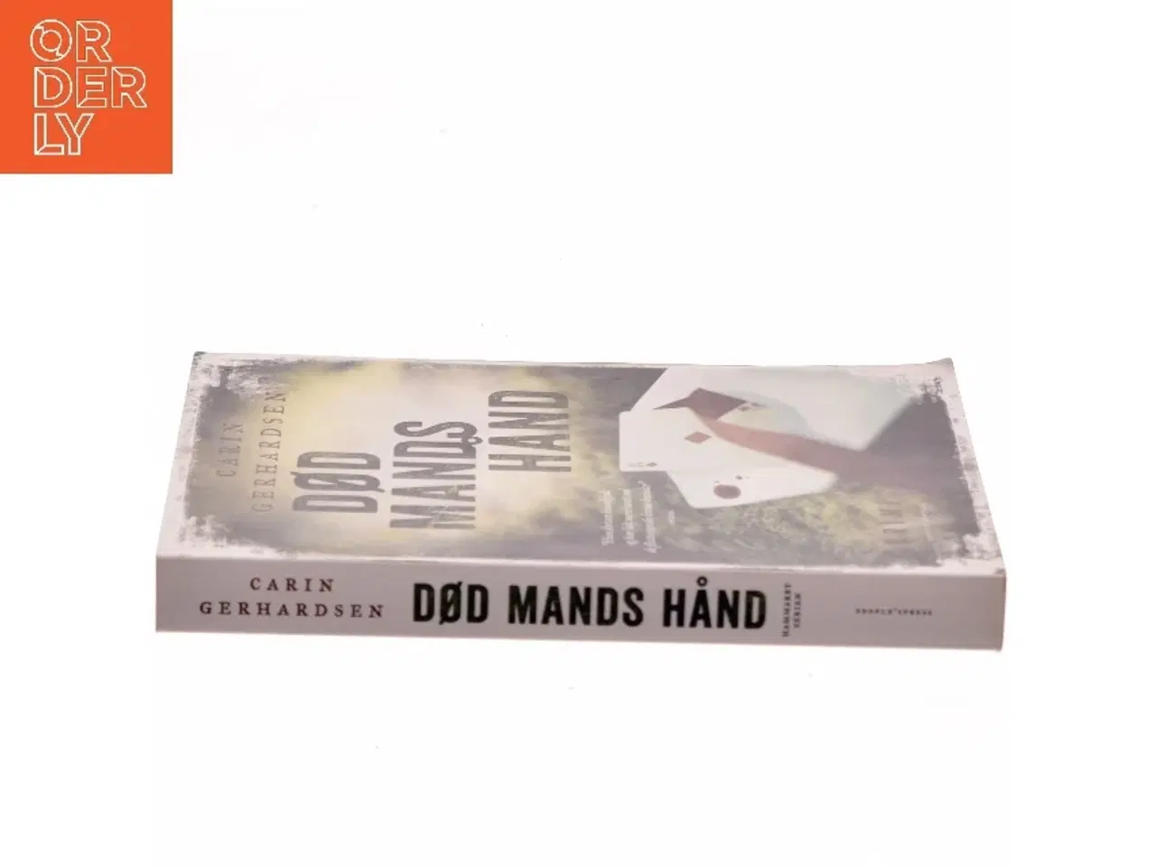 Billede 2 - Død mands hånd : kriminalroman af Carin Gerhardsen (Bog)