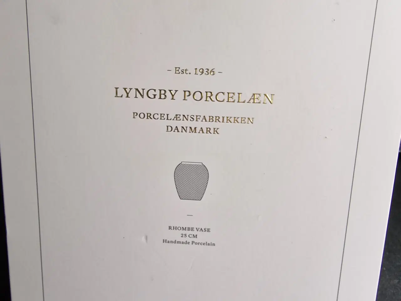Billede 2 - Lyngby vase 25 cm