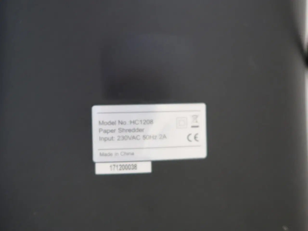 Billede 3 - Makulator HC1208