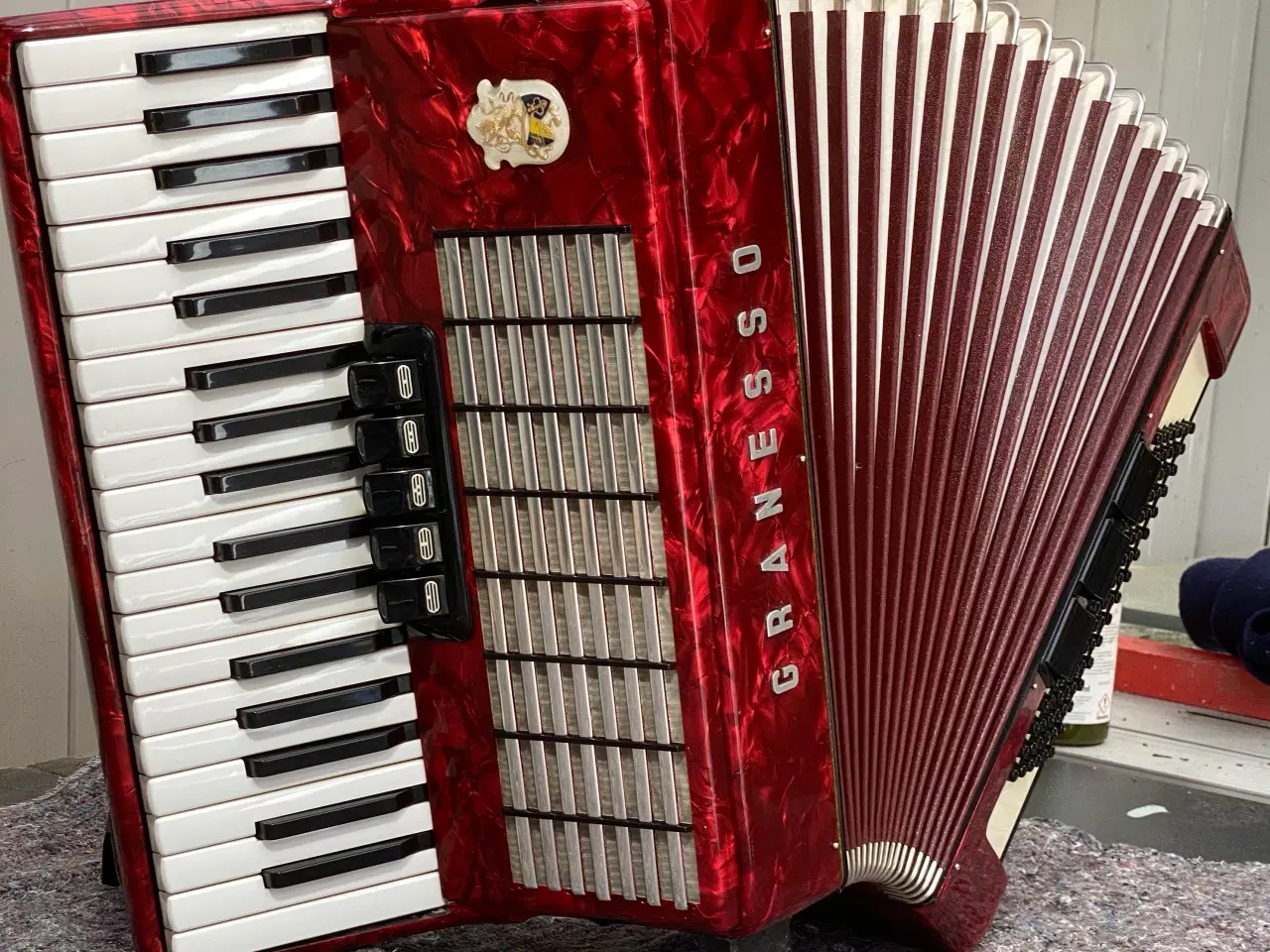 Billede 11 - Granesso harmonika – vintage rød perlemor, sælges 