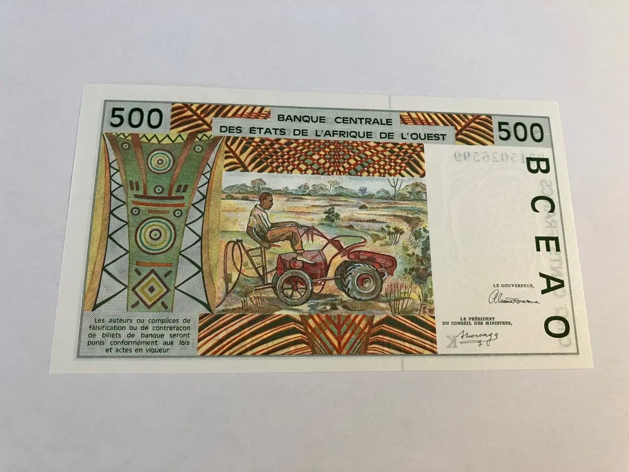 Billede 2 - 500 Francs Central African States