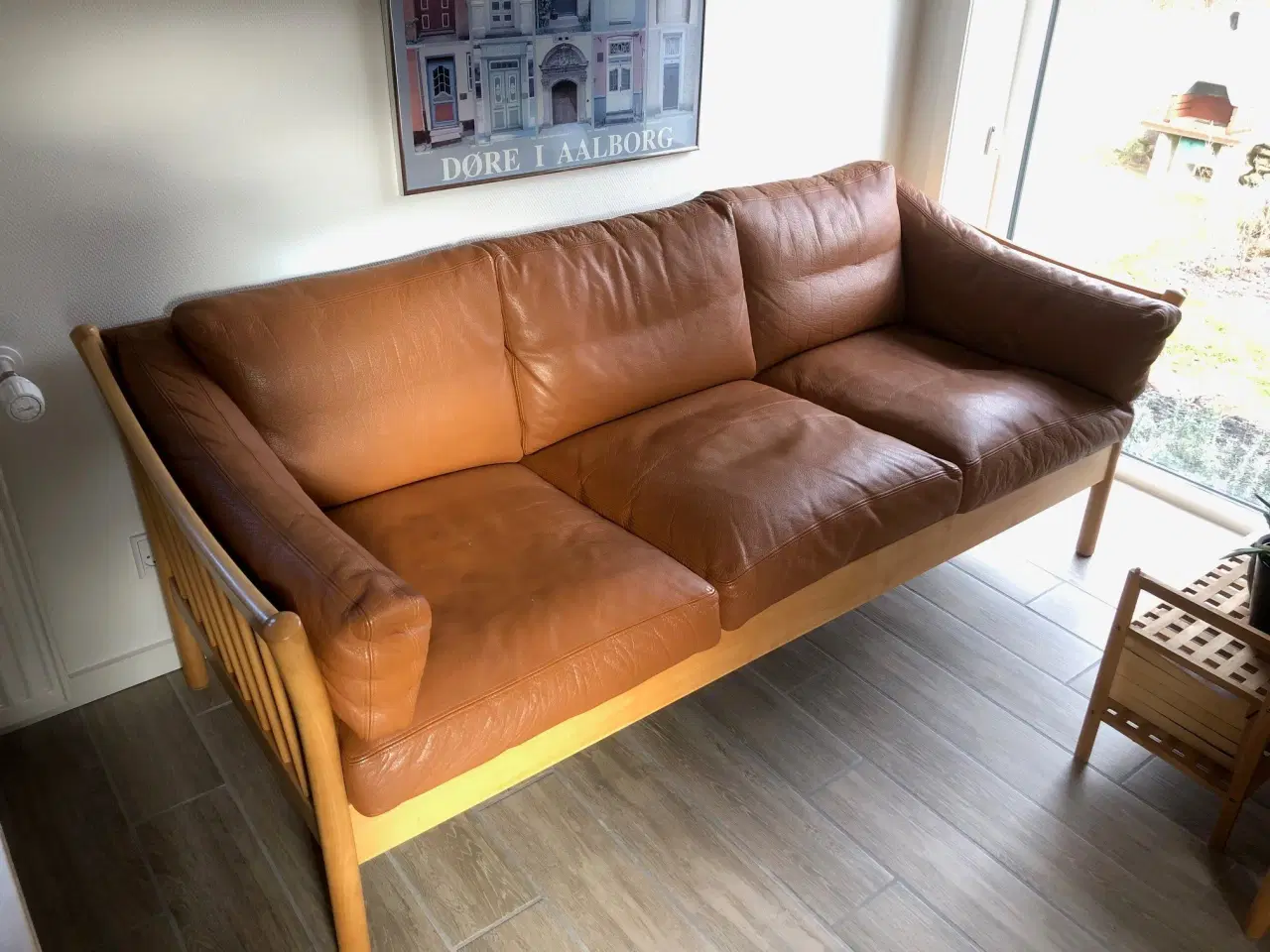 Billede 2 -  BRAMIN lædersofa