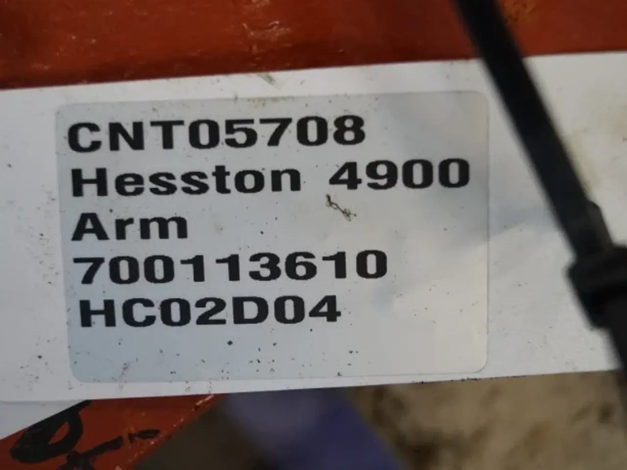 Billede 18 - Hesston 4900 Arm 700113610