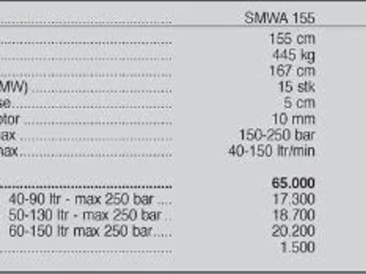 Billede 4 - Seppi SMWA 155 cm