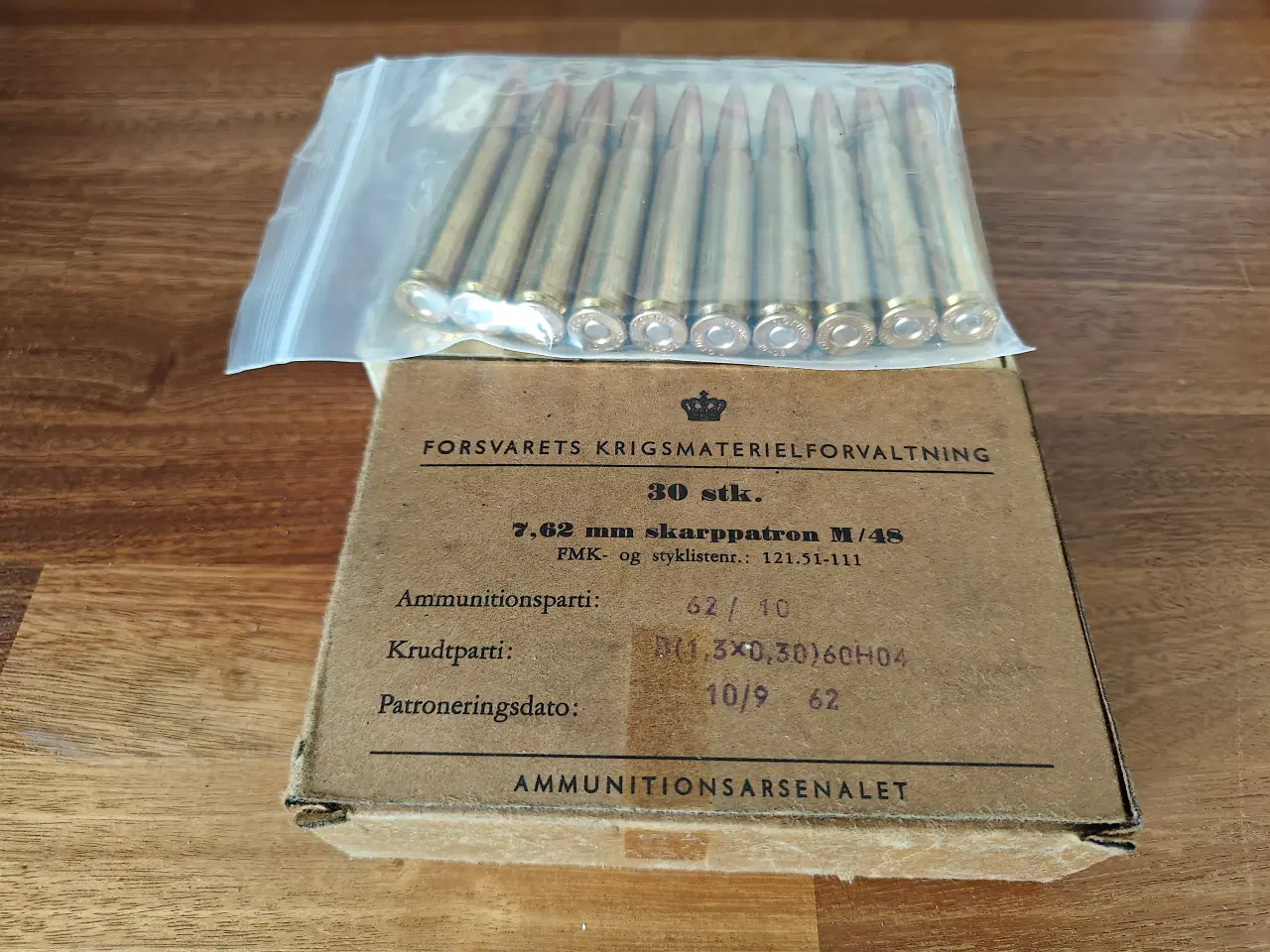 Billede 1 - 70 styks 30.06 Ammunition