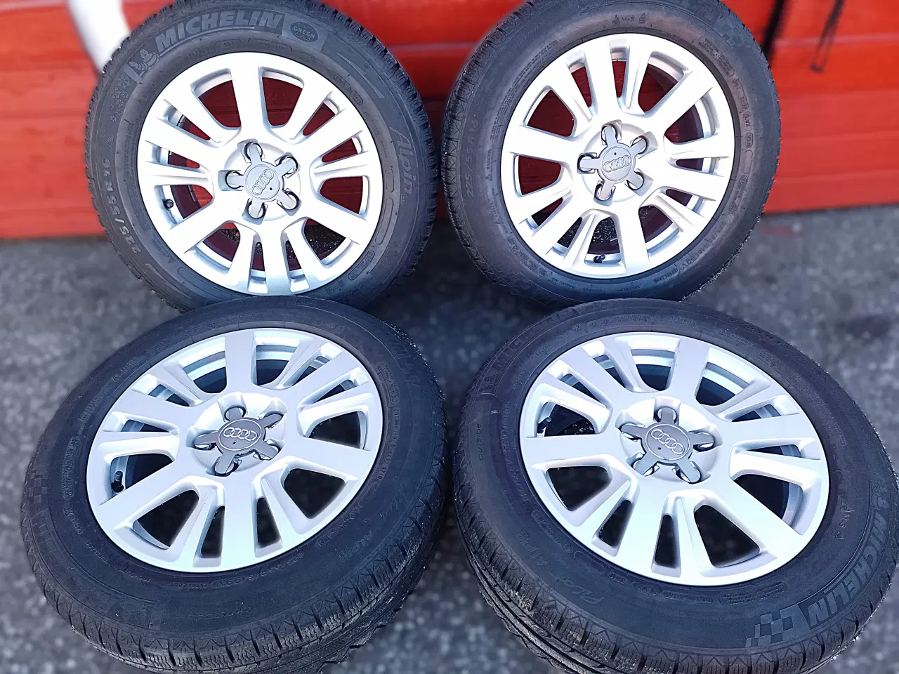 Billede 1 - R16 Audi Originale Alu-fælge.