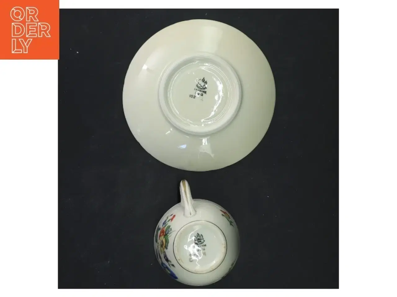 Billede 2 - B&G saksisk blomst kaffekop 102 (str. Ø 13,5&6x9,5 cm)