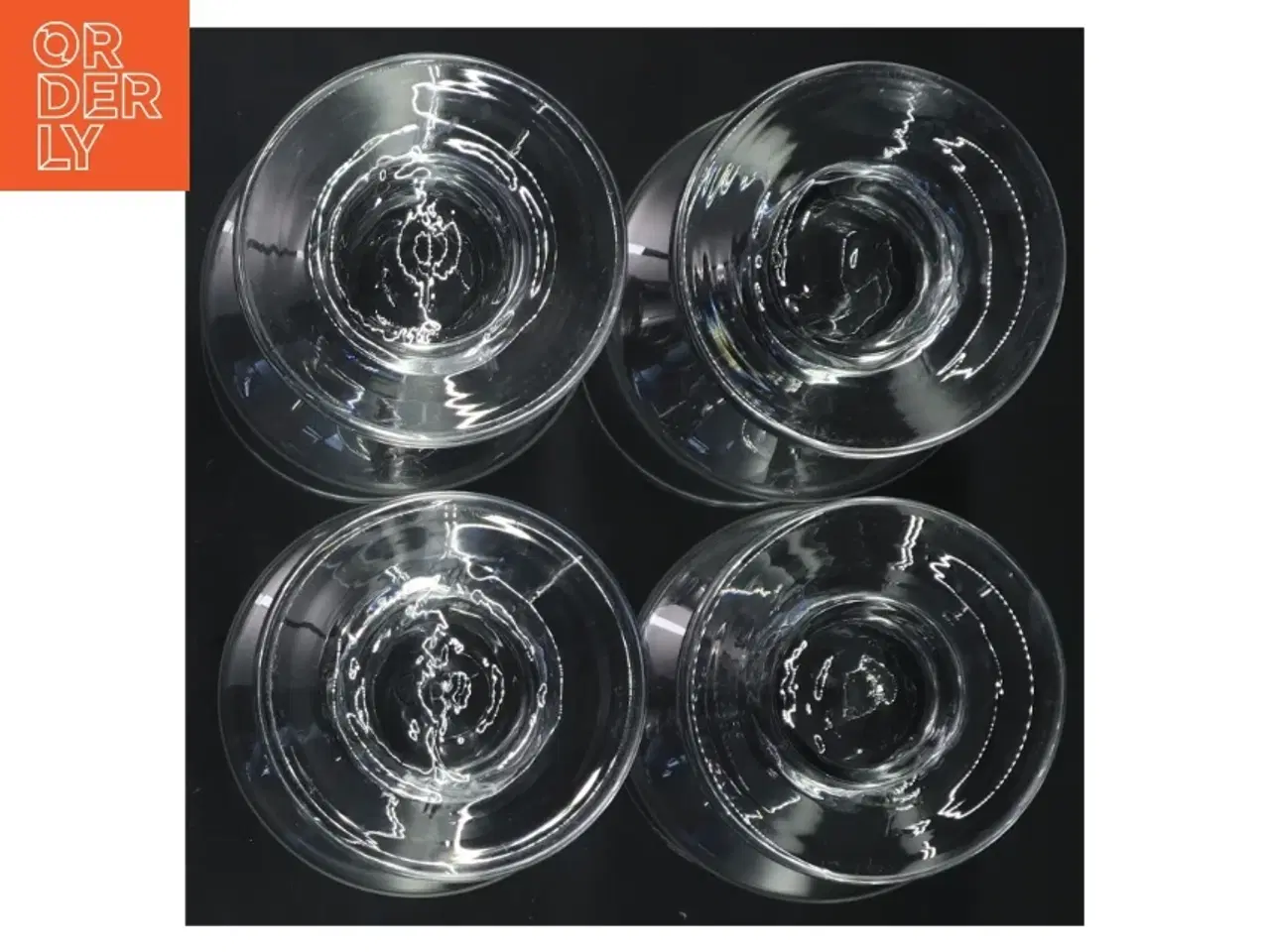 Billede 4 - Sæt med 4 glas (str. Ø 6,5x13,5 cm)